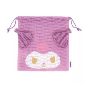 쿠로미 메쉬 조리개 파우치치 소품치 파우치 화장품치 치주머니 치가방 악세사리치 뷰티치 메쉬치 스트링치