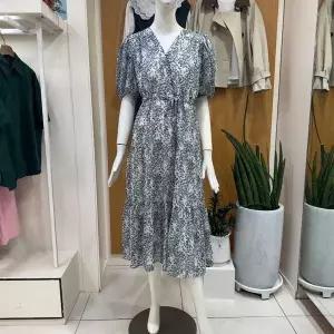 [하프클럽/클리지]클리지 DP01 브이넥 스트링 플라워 원피스 CP3WOP09