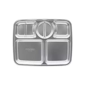 사각 식판 급식판 배식식판 단체 대용량 학교식 업소용 백반 스텐 스텐레스