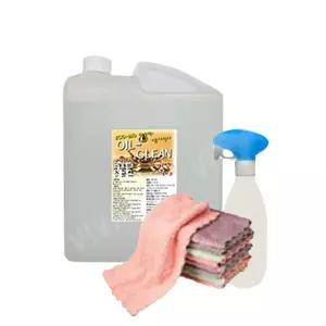(VA) 기름때제거제 오일크린 4L + 공병 1개 행주 2장 - 21세기넘버원 에코 제거제 세정제 오븐크리너 미끄