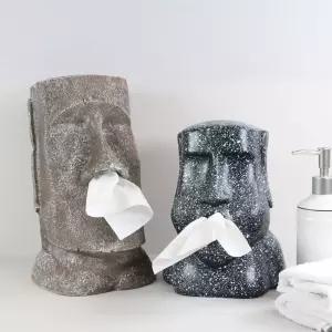 쓸데없는생일선물 모아이 석상 휴지케이스 특이한 재밌는 2type/갓샵