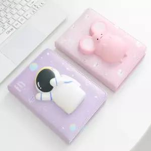 말랑말랑 노트디자인속지 메모장 문구용품 예쁜 캐릭터 다이어리 수첩 스퀴시 사철제본