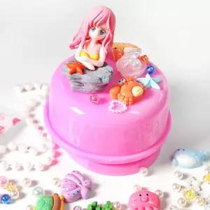 큐티 인어공주 오르골 꾸미기 음악 멜로디박스 장식 뮤직 소품