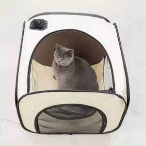 애견 목욕 건조 박스 접이식 강아지 고양이 샤워기다용도함 텐트 드라이기 털드라이어 반려동물 털기 용드