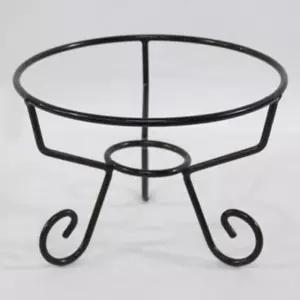 원형 수반 철재받침대 화분 소사이즈철제장식선반 앤틱 다이 철제대