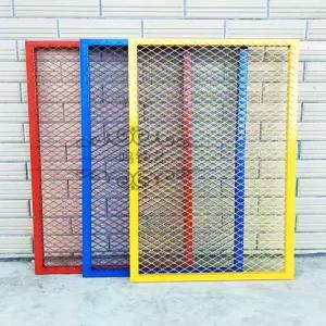 사무실 매쉬 철제파티션 철제 메쉬 공간분리 가벽