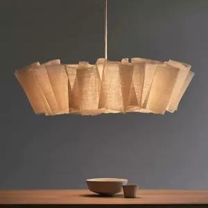 해이프 린넨 천장 조명 인테리어 전등갓 일식집 식탁 카
