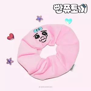 빤쮸토끼 자수 곱창 밴드헤어액세서리 헤어끈 머리 헤어 패션 슈슈 악세사리