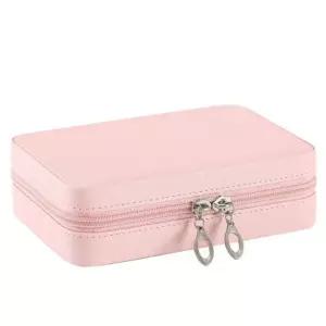 가죽 방수 액세서리 보관함 주얼리 보석함 핑크쥬케이스 반지 쥬얼리 예물 예물함 상자 선물상자