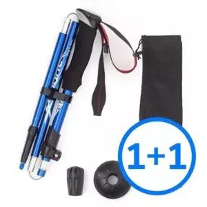 접이식 초경량 이중고정 숏 롱 하이킹 등산 스틱 1+1