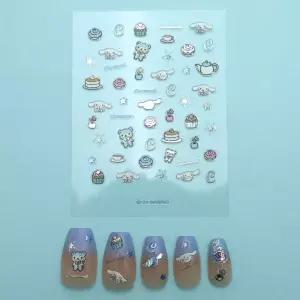 산리오 네일 스티커 붙이는 패치 악세사리 꾸미기 셀프