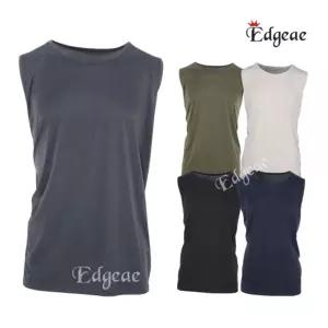 아이캔 Edgeae-t11 남성 스판 아이스 민소매티셔츠남자 나시 오버핏나 핏티 의류