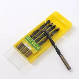 HSS 금속용 트위스트 드릴비트 5개입(9mm)드라이버 드릴 작업공구 핸디툴 용비트 비트날 드릴교체