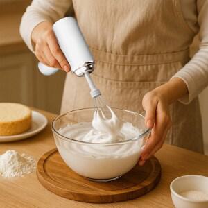 Ditwo 베이킹 전동 무선 제빵 거품기 크림 믹서 휘핑기 HZ-002