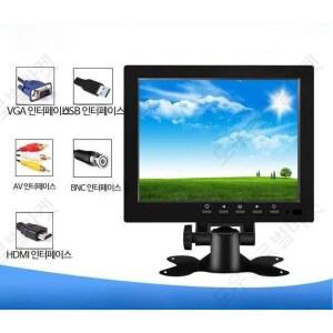 1024 보조 미니모니터 디지털액자 소형 아날로그 전원 400nit 없음 HD 600 보조화면 7인치 10인치