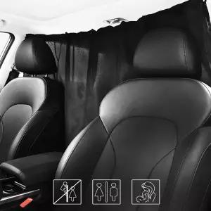 격리커튼 자동차 봉인 파티션 보호 상업용 택시햇빛가리개 차량 뒤자리 칸막이