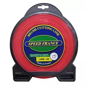 스피드프랑스-예초기 악세서리-나일론줄 2.4mm-34M부품 액세서리 부속 예초기 나일론 나일론날 커터 사각형