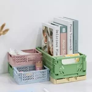 수납용 접이식  폴딩박스 소품 정리함 오픈형 폴딩박스 바구니 기본형