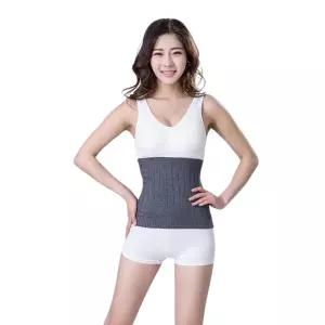 니트 방한 복대 (그레이) DK01 스포츠용품 보온 허리워머 복부워머
