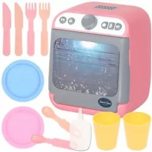 오즈토이 스마트 쿡 소꿉놀이 식기 세척기 세트 핑크 ld-886b 주방 청소 엄마 소품장난감 어린이 역할 세탁