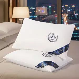 힐튼 마이크로 화이바 다운필 베개 2p업소용 가성비솜 로이바 호텔딩 구름 신혼부부 푹신한