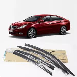 차량 환기 목적으로 설치하는 YF쏘나타 도어바이저자동차선루프 썬루프 썬저 썬져 빗물받이 선져교체 몰딩