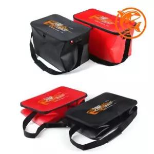 접이식 방수 낚시 용기 미끄럼방지 밑밥통 캠핑용 수납통