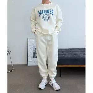 기모 남자 맨투맨 조거 바지 세트 트레이닝복 짐웨어운동 트레이닝 남성운동 패션운동