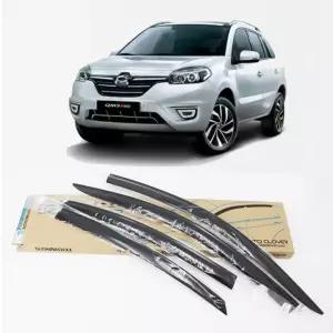 차량 환기 목적으로 설치하는 QM5 도어바이저실내통풍 셀프 자가 흡연자 신선한공 무더운날 주차시 장마철