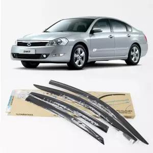 차량 환기 목적으로 설치하는 뉴SM5 도어바이저실내통풍 셀프 자가 흡연자 신선한공 무더운날 주차시 장마