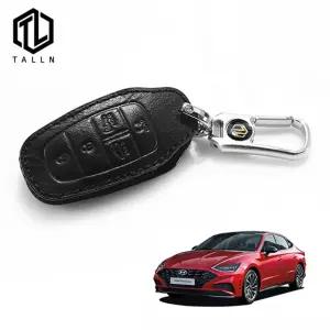 톨른 쏘나타 DN8 5버튼 스마트키 케이스 TH-20가죽 홀더 홀더세트 커버 전용 천연