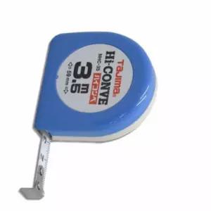 수동 줄자 13mm 3.5M 현장 원형스틸줄자 바퀴 공업용 철줄자 쇠줄자 목수 산업용 측정자 측량자 자켓 휴대