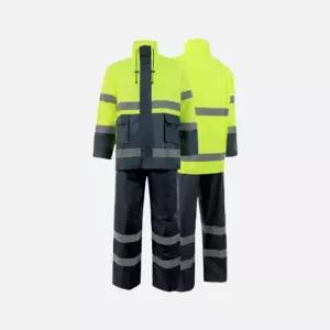 매너티 고급 올 망사 안전우의현장우비 야간 작업용 레져용 우비옷 코트 용우의