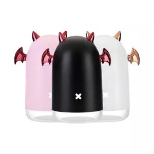 저소음 미니 작은악마 USB 가습기 230ml 1+1사무실 개인 휴대용 인테리어 탁상용