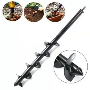 모종 심기 파종 구멍 땅파기 전동 드릴비트 4x22cm A땅파기 텃밭용품 정원 원예 드릴 뚫기 용드릴