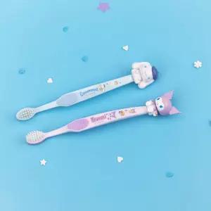 시나모롤 쿠로미 피규어 유아용 칫솔 2P 세트어린이 양치 아이 캐릭터 어린이용 키즈 어칫솔