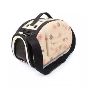 이동가방 애견 EVA 케리어 핑크 여행용고양이캐리어 강아지 반려견 외출 동물 견장 팻가 강아지장