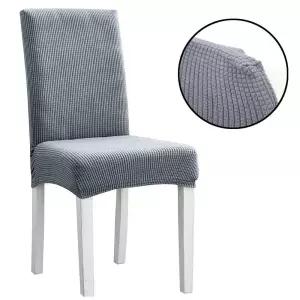 의자와플커버 회색 리폼 보회색 의자 와커버