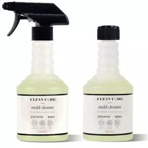 1+1 클린코드 곰팡이제거제 벽 벽지 화장실 베란다 물때 세제 배수구청소 욕실 얼룩 용액 테이프 제거 제거