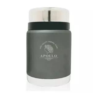 아폴로 보온 죽통 도시락 국통 밥통 카키 650ml학생 용기 소풍 어린이집