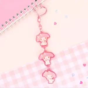 마이멜로디 줄줄이 키링열쇠홀더 캐릭터링 고리 가방 가방링 산리오링 귀여운링 키링