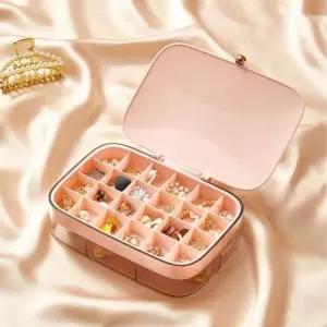 액세서리 쥬얼리 보관함 1개 색상 택1 24칸악세사리 인테리어보석함 주얼리 화장대 트레이 악세사리통