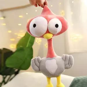 스트레스 화풀이 타조 인형 귀여운 쓸데없는 쓸모없는싸템 재밌는선물 특이한 재미있는 한생일 필요없는 무