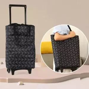 ( )바퀴 달린 장바구니 접이식 캐리어 핸드 카트 손수레 시장 가방 큰가방 수납 박스 쇼핑