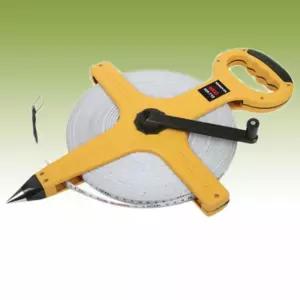 화이버줄자 13mm 50M 측정용 토목공사용품측량 건축 바줄자 용줄자 측량자 공구 건축용 스타프 도로 긴줄자