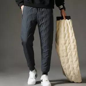 남자 따뜻한 털 안감 야외 외출 작업 밴딩 조거 바지요가복 트레이닝세 운동 헬스 홈의상 타이즈 용레깅스