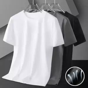 남성 여성 여름 쿨링 펀칭 아이스 메쉬 반팔 티셔츠