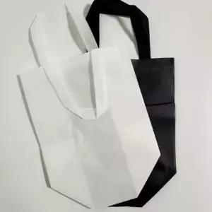 무지 접이식 미니쇼핑백 부직포가방 타포린백