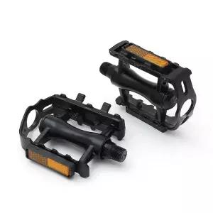 자전거 발판 교체용 페달접이식 경량 알루미늄 평페달 클릿 하이브리드 산악용 미니벨로 부품 용품 튜닝 악