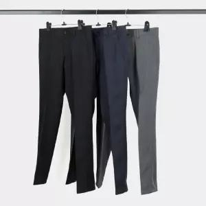 빅사이즈 남자 슬랙스 코디 일자 슬림 바지 슬렉스 남성 울슬랙스 울바지 남성울 캐주얼 겨울 스판 정장 울